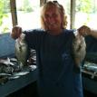 Donna with White Perch