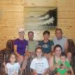 Back row, Kilie, Kelly, Karen, Randy; Front, Marisa, Isabel, Kristie & Johnathon