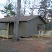 Cabin Front Porch and Side Deck